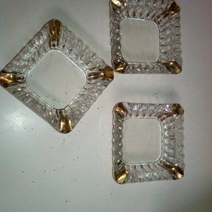 ELEGANT SMALL ASH TRAYS